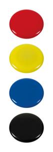 Westcott ac-e10826 magneet assorti pak à 4st. ø 40x8,5mm, 2500g