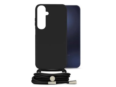 Mobilize Mobilize Lanyard Gelly Case for Samsung Galaxy A15 4G/5G Black