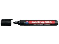 Edding 300 permanent marker zwart | 10 stuk stuks