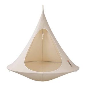 Cacoon Double Hangstoel - Naturel White