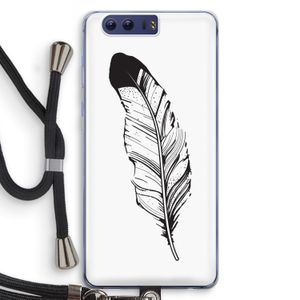 Pluim: Honor 9 Transparant Hoesje met koord