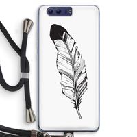 Pluim: Honor 9 Transparant Hoesje met koord