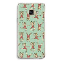 Gymboys: Samsung Galaxy A3 (2016) Transparant Hoesje