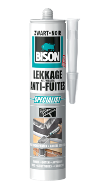 Lekkagekit Zwart Koker 300 ml - Bison