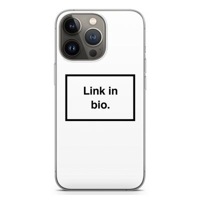 Link in bio: iPhone 13 Pro Transparant Hoesje