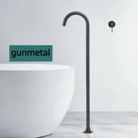 Vrijstaande Badmengkraan - Enkel Handvat | Warm & Koud Water | Vloermontage | Diverse Kleuren