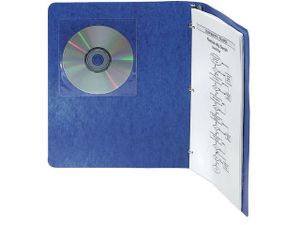 Hoes voor 1 CD/DVD zelfklevend/pak 10