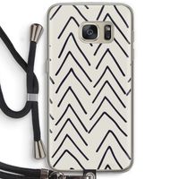 Marrakech Arrows: Samsung Galaxy S7 Transparant Hoesje met koord
