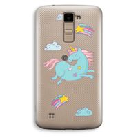 Vliegende eenhoorn: LG K10 (2016) Transparant Hoesje