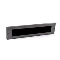 Hardbrass Tochtwering Alena - PVD gunmetal - thumbnail