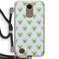 Leeuwenkoppen: LG K10 (2017) Transparant Hoesje met koord Leeuwenkoppen: LG K10 (2017) Transparant Hoesje met koord