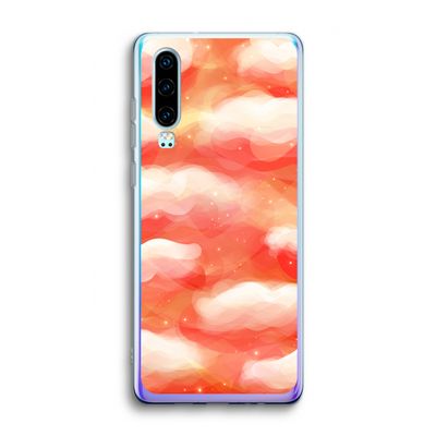 Lichte Wolken: Huawei P30 Transparant Hoesje