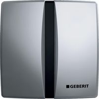 Geberit Basic urinoir stuursysteem batterijvoeding 16x16cm met infrarood voor frontbediening mat verchroomd 115804465 - thumbnail