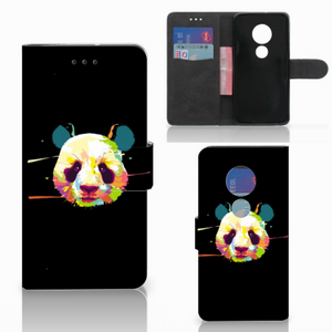 Motorola Moto G7 Play Leuk Hoesje Panda Color