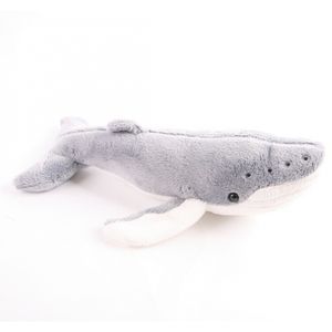 Pluche whale bultrug 24 cm