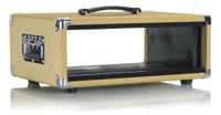 Gator Cases Vintage Amp Vibe Rack Case Versterker Hard case Tweed, Hout Beige - thumbnail