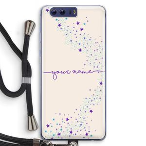 Sterren: Honor 9 Transparant Hoesje met koord
