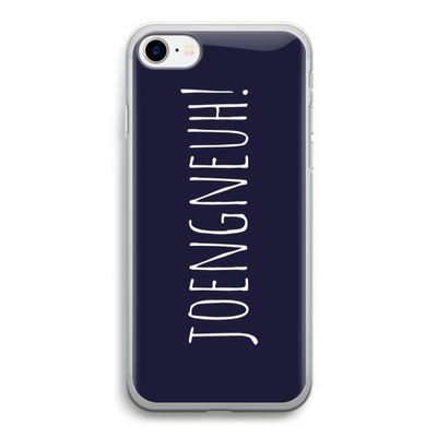 Joengneuh!: iPhone SE 2020 Transparant Hoesje