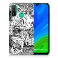 Silicone Back Case Huawei P Smart 2020 Skulls Angel