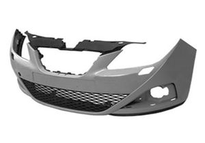 VOORBUMPER IN PRIMER met KOPLAMPSPROEIER-GATEN +Midden GRILL 4919575