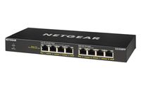 Netgear GS308PP Unmanaged Gigabit Ethernet (10/100/1000) Zwart Power over Ethernet (PoE) - thumbnail