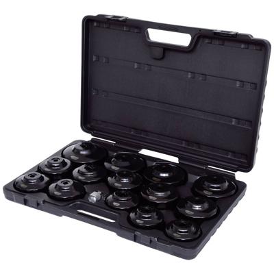 KS Tools 1509320 3/8 oliefiltersleutelset, 15-delig