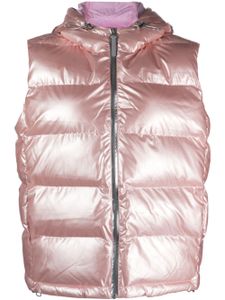 Stine Goya gilet matelassé Olivia à ornements en cristal - Rose