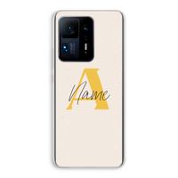 Amber Script: Xiaomi Mi Mix 4 Transparant Hoesje
