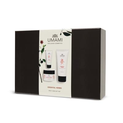 Umami Exclusive Cosmetics Oriental Herbs Body Care Gift Set Allspice & Sandelwood