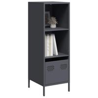 Hoge kast 35x39x103,5 cm staal antracietkleurig