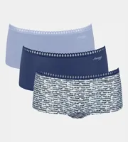 3-pack Crush Go dames boxershorts - Biologisch Katoenen dames onderbroeken - Multipack vrouwen ondergoed
