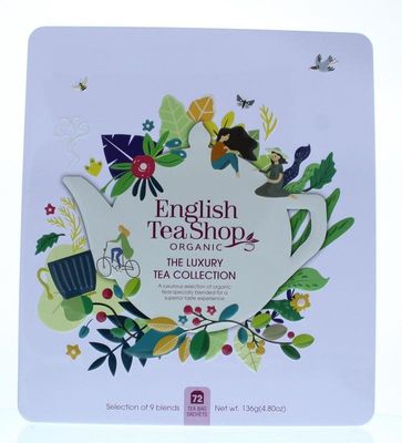 English Tea Shop Luxury tea collection gift tin bio (72 st) English Tea Shop Luxury tea collection gift tin bio (72 st)