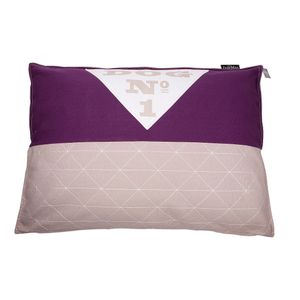 Lex & Max Hondenkussen NO.1 Paars - 100 x 70cm - Kussenhoes