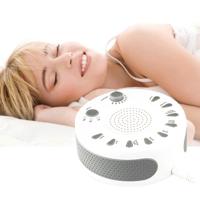 Witte ruis Machine slaap steun apparaat verbetert slapen met negen getimede Music(White)