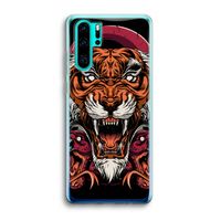 Tiger and Rattlesnakes: Huawei P30 Pro Transparant Hoesje