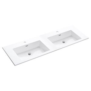 Differnz Industrial wastafel | wit | 140 x 46 cm