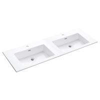 Differnz Industrial wastafel | wit | 140 x 46 cm