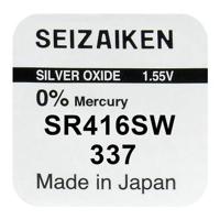 Seizaiken 337 SR416SW Zilveroxide Batterij - 1.55V