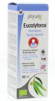Physalis Eucalyforce keelspray bio 30 Milliliter