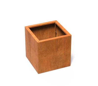 Cortenstaal plantenbak CARREZ Connect 60x60x60cm.