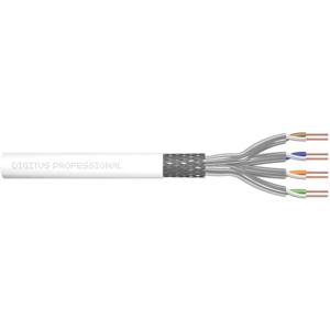 Digitus DK-1743-VH-305-MF-W Netwerkkabel CAT 7 S/FTP 8 x 0.4 mm Wit 305 m