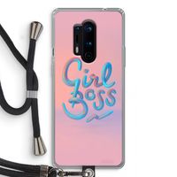 Girl boss: OnePlus 8 Pro Transparant Hoesje met koord