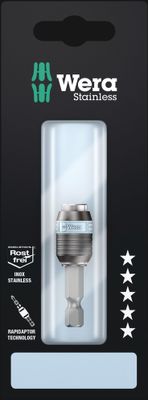 Wera 3888/4/1 K Rapidaptor Universele Bithouder, Edelstaal, 1/4 duim x 50 mm - 1 stuk(s) - 05073616001