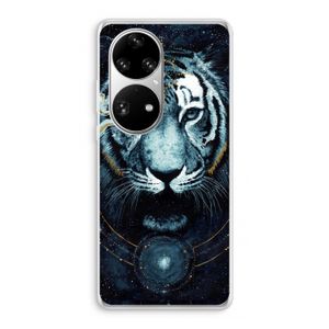 Darkness Tiger: Huawei P50 Pro Transparant Hoesje