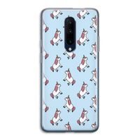 Eenhoorns overal: OnePlus 7 Pro Transparant Hoesje