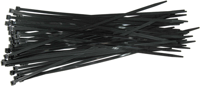 CON:P colson bandje 7.5x450mm zwart 50st - b20450