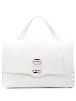 Zanellato Postina® stud-detail tote bag - Blanc - thumbnail