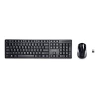 Toetsenbord en draadloze muis Kensington Zwart Qwerty Spaans QWERTY