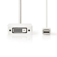 Nedis Mini DisplayPort-Kabel | Mini-DisplayPort Male | DisplayPort Female / DVI-D 24+1-Pins Female / HDMI Input | 21.6 Gbps | 0.2 m | 1 stuks - - thumbnail