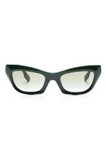 Burberry Eyewear lunettes de soleil à plaque logo - Vert - thumbnail